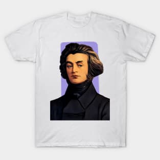 Polish Poet Adam Mickiewicz illustration T-Shirt